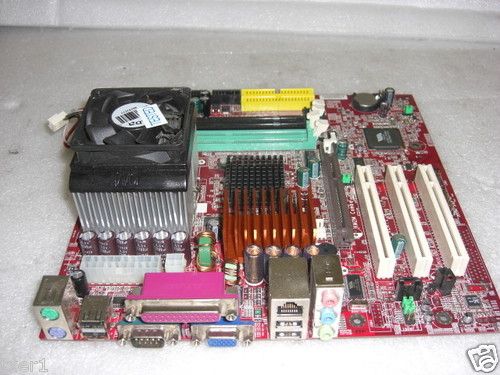 MSI MS 6738 Motherboard w/ AXDA2000DUT3C Athlon CPU  