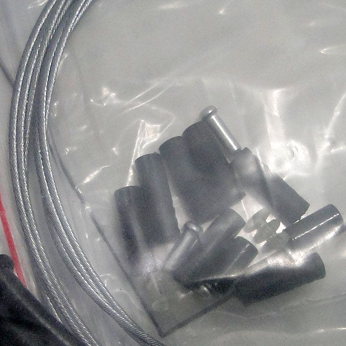 New Black Jagwire Bike Housing Cable Complete Kit  