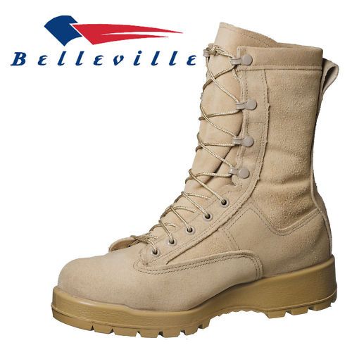 775 BELLEVILLE TAN INSULATED GORETEX LINED COMBAT BOOTS US ARMY 