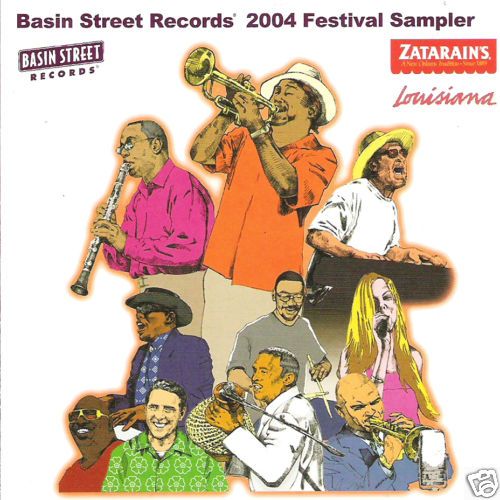BASIN STREET RECORDS 2004 FESTIVAL SAMPLER (VARIOUS ARTIST) CD  