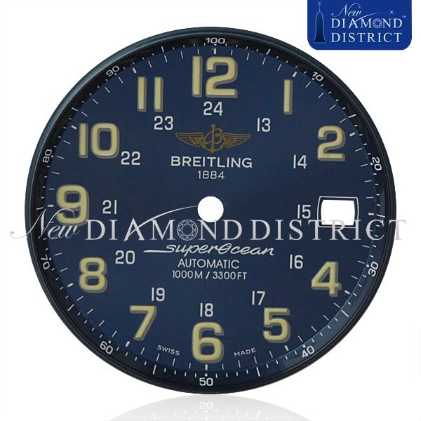 BREITLING ORIGINAL SUPEROCEAN BLUE DIAL PART 95 02  