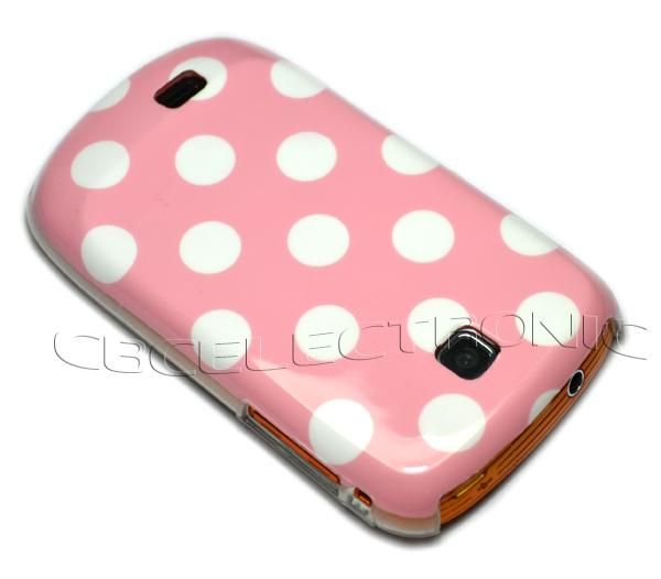 New Pink Dot Gloss hard case back cover for Samsung Galaxy Mini S5570 