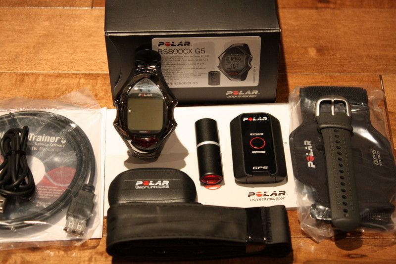 NEW 2012 Polar RS800cx G5 GPS Multisport Heart Rate Monitor Watch 
