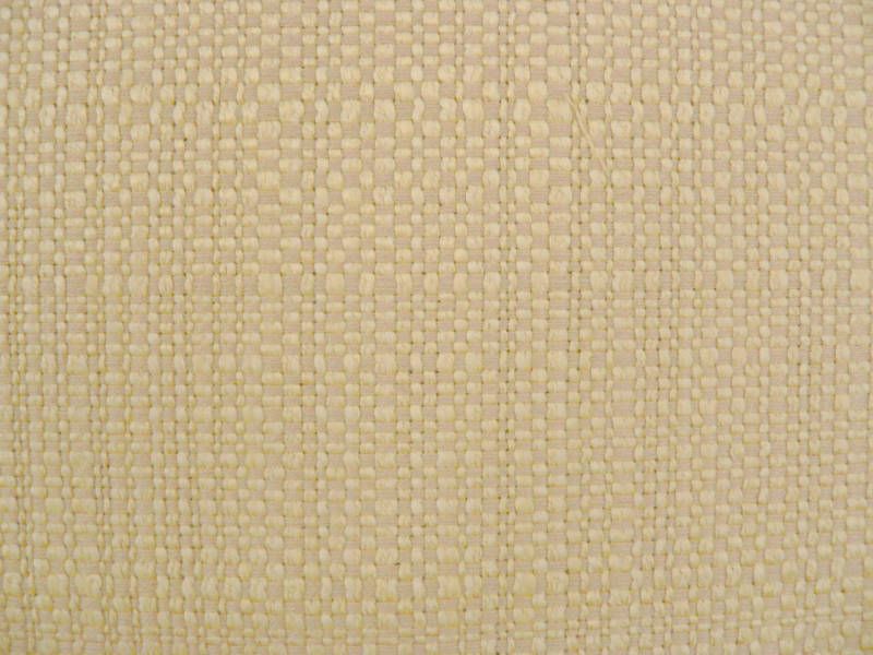 Drapery Upholstery Fabric Nubby Raw Silk Look   Cameo  