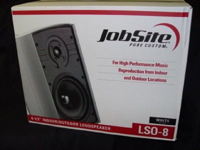 Niles Jobsite LSO 8 Outdoor All Weather Speakers LSO8 760514010895 