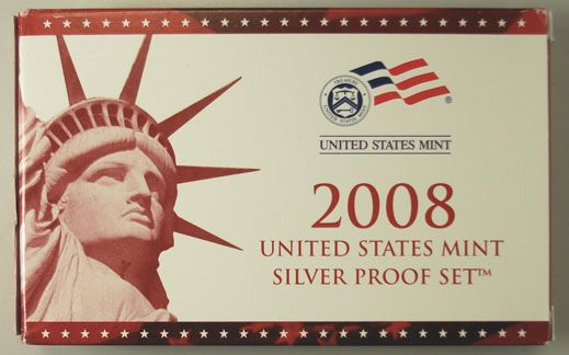 2008 UNITED STATES SILVER PROOF SET