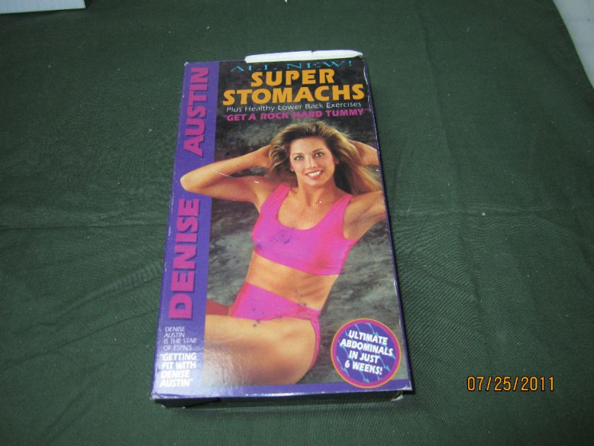 Denise Austin Super Stomachs VHS Ab workout  