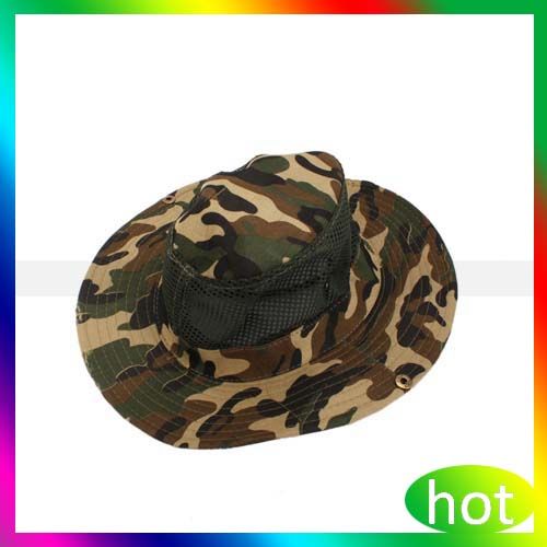 New Camping Fishing Boonie Hiking Hat Camouflage  